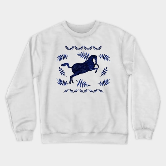 Ancient Greek Fresco Crewneck Sweatshirt by PerrinLeFeuvre